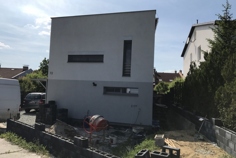 Rodinný dom a teréne úpravy Košice - Západ, Bratislavská