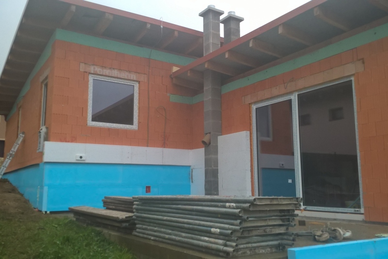 Rodinný dom zateplenie a teréne úpravy Sokoľ, Hrabová Rodinný dom zateplenie a teréne úpravy Sokoľ, Hrabová