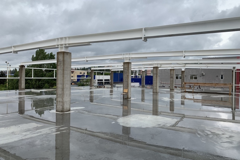 Stavba konštrukcie haly Hala Predajňa a sklad kvetov a doplnkov Hala Predajňa a sklad kvetov a doplnkov