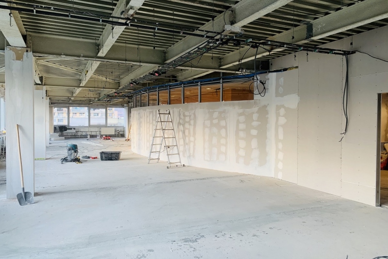 WIRECARD Business Centre Košice revitalizácia priestorov