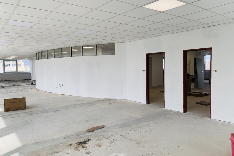 WIRECARD Business Centre Košice revitalizácia priestorov