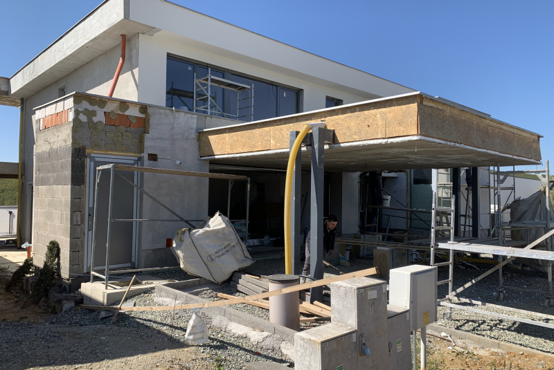 Rodinný dom Myslava Na Kope VI Oprava fasády a teréne úpravy Rodinný dom Myslava Na Kope VI Oprava fasády a teréne úpravy