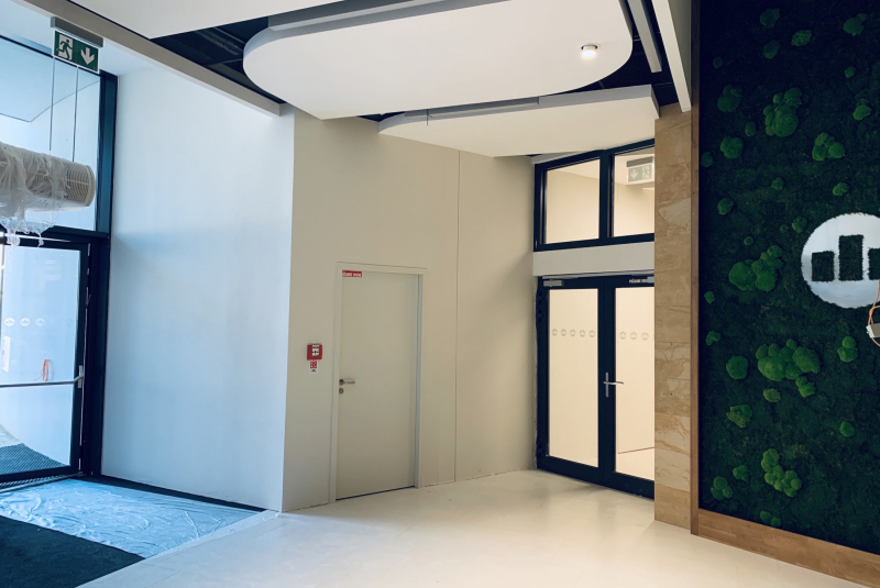 Business Centre Košice III Sádrokartonárske práce a maliarské práce